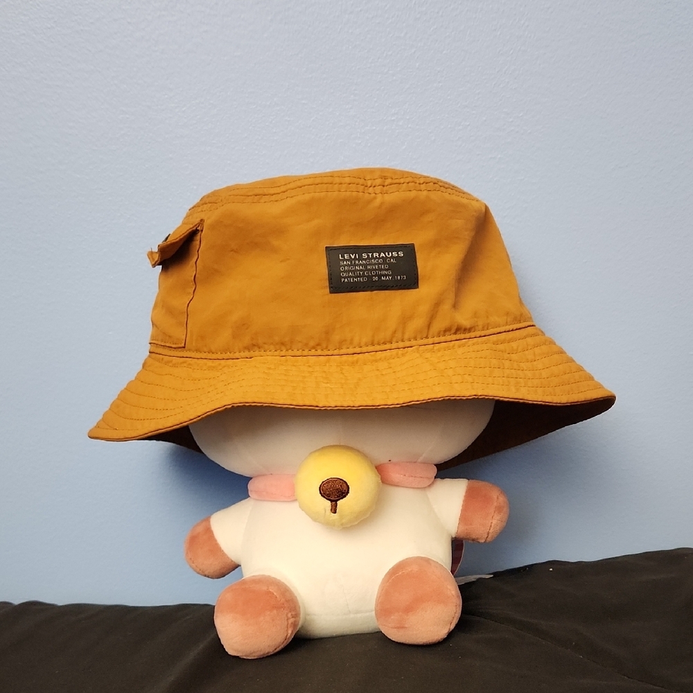 Levi's Mustard Brown Bucket Hat